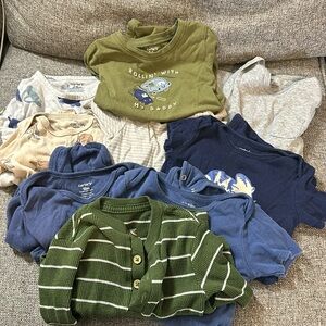 Bundle of baby toddler clothes